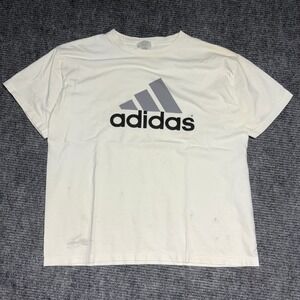 Adidas Mens T Shirt‎ Graphic Logo Beige Short Sleeve Casual Top